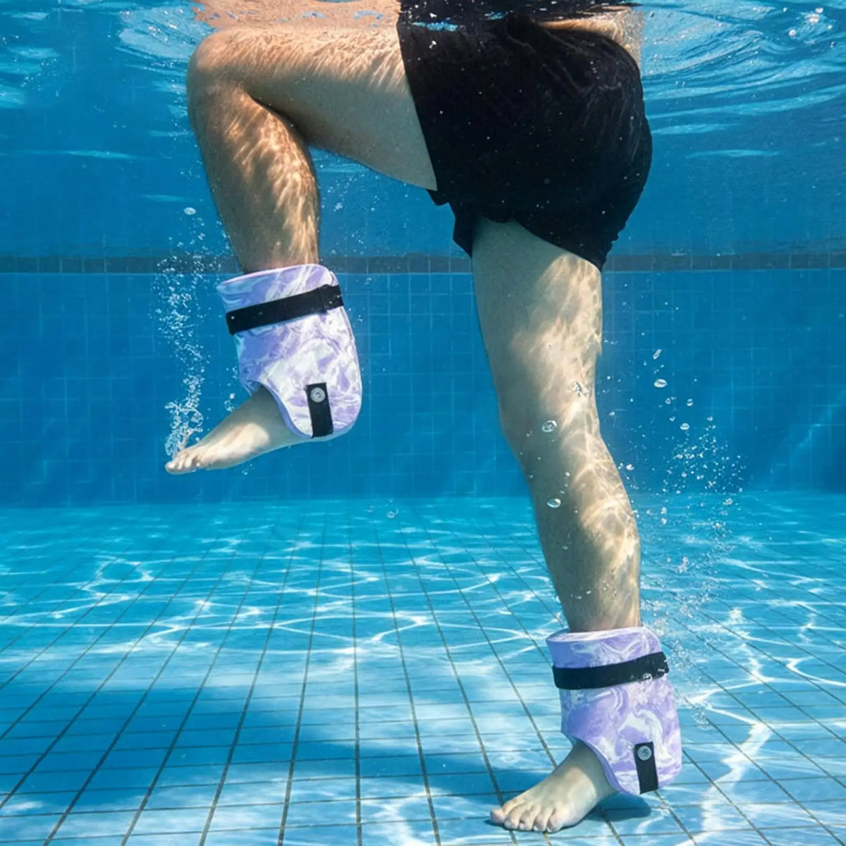 Water Ankle Weights — Pool & Aqua Aerobics Training (2 Pieces)