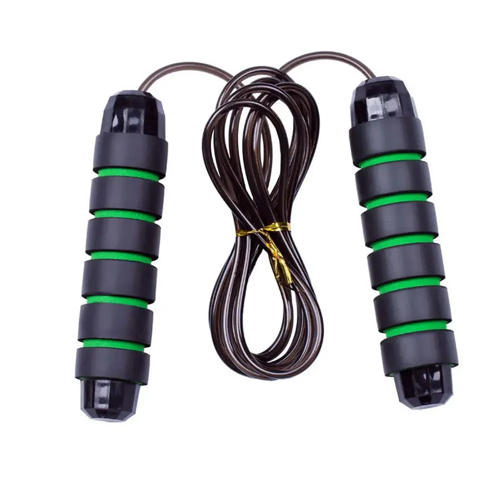 Corde à sauter lestée — Matériel cardio durable pour la maison