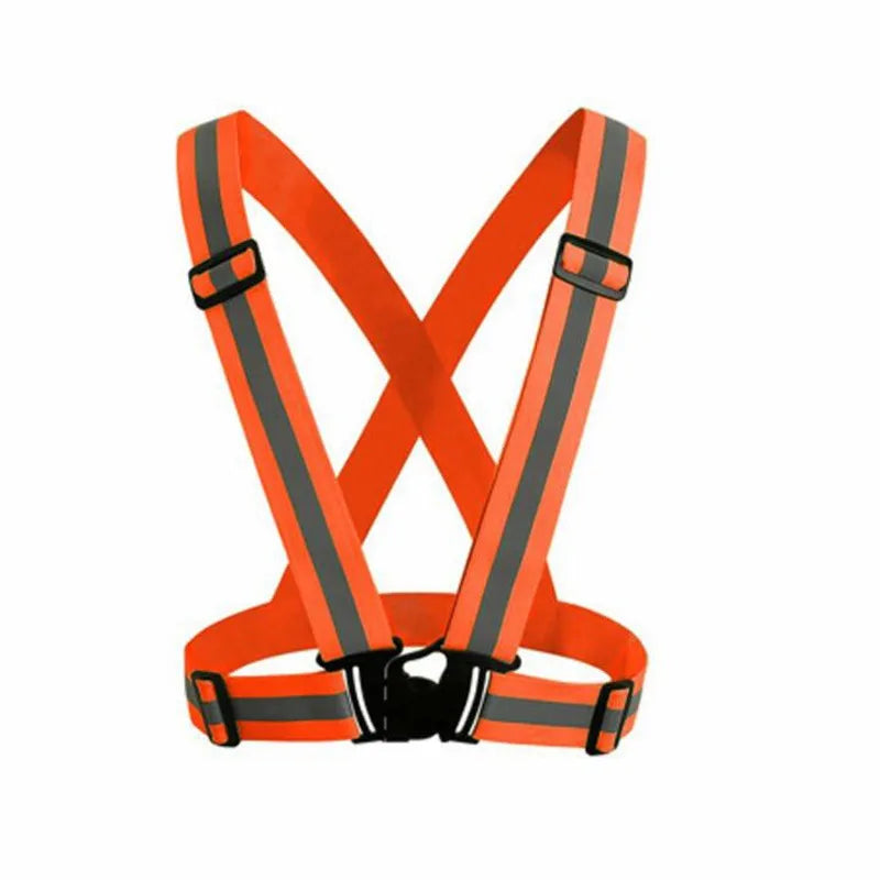 Reflective Safety Vest — Lightweight Hi-Vis for Running & Cycling