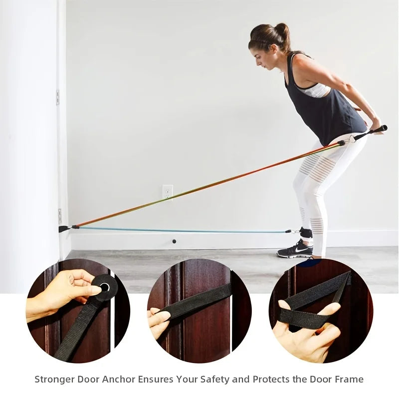 Resistance Bands Set — 11-Piece Portable Home Gym Kit