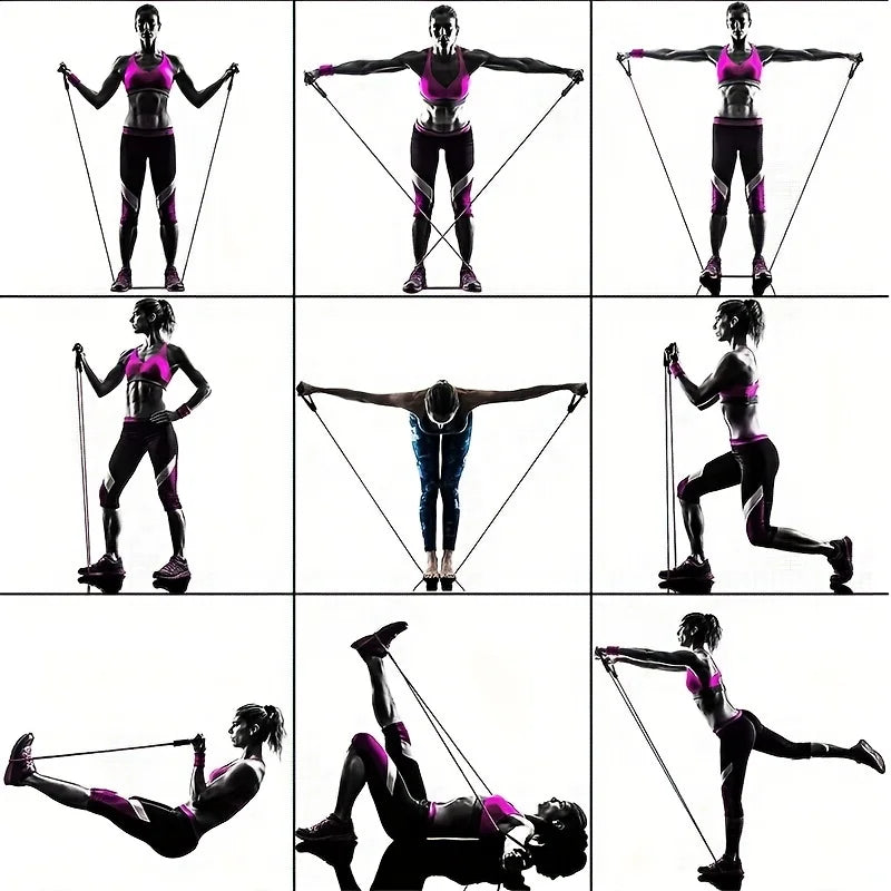 Resistance Bands Set — 11-Piece Portable Home Gym Kit