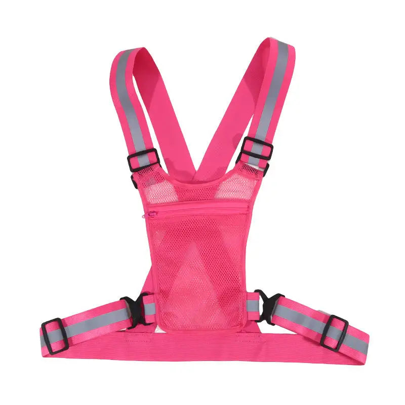 Reflective Safety Vest — Lightweight Hi-Vis for Running & Cycling