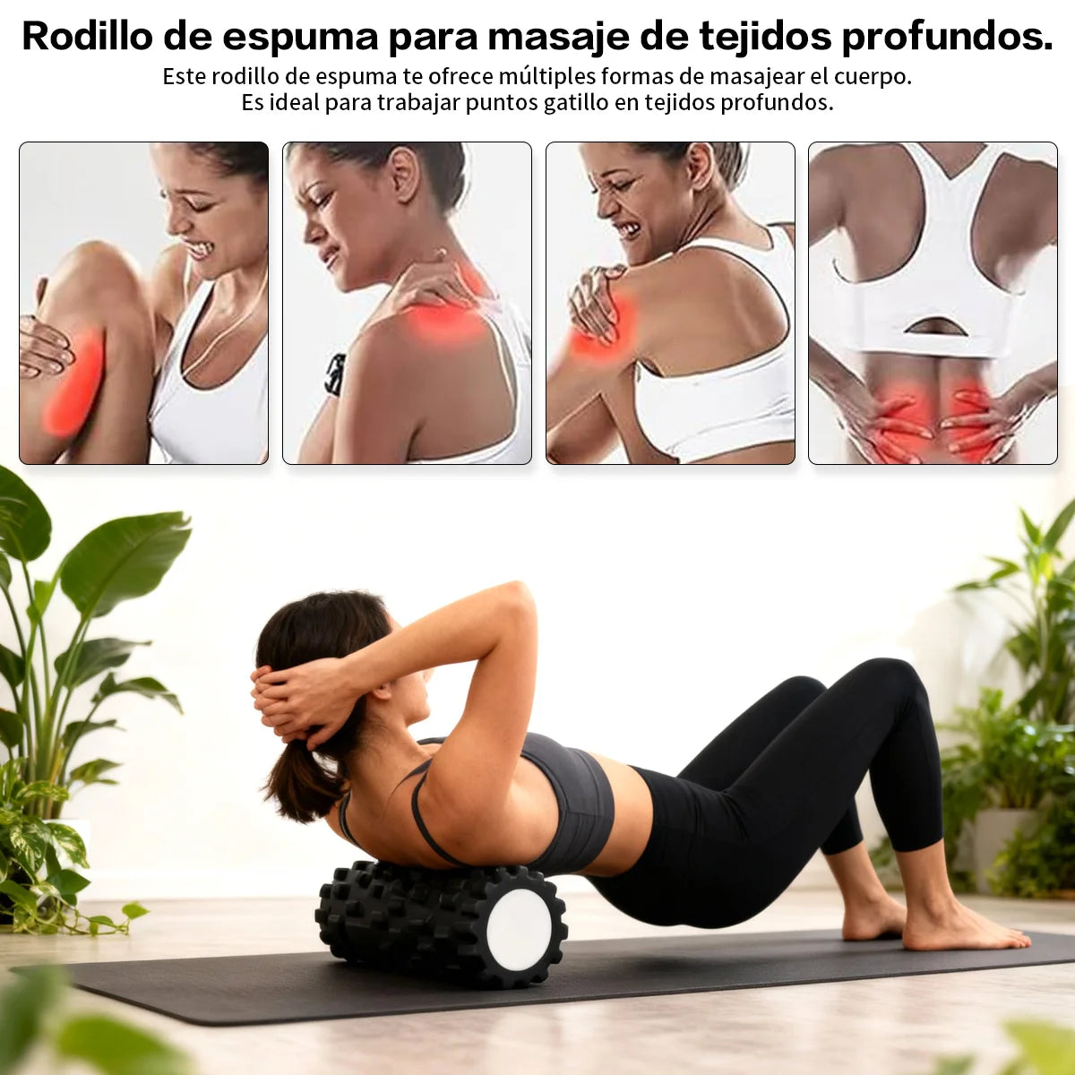 Foam Roller for Muscle Recovery — High-Density 30cm