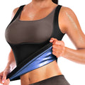 Women's Sauna Sweat Vest – Slimming Shapewear Shirt for Gym & Workouts