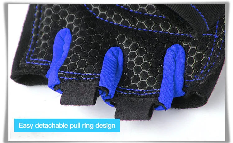 Gym Gloves with Wrist Support — Weightlifting & Bodybuilding