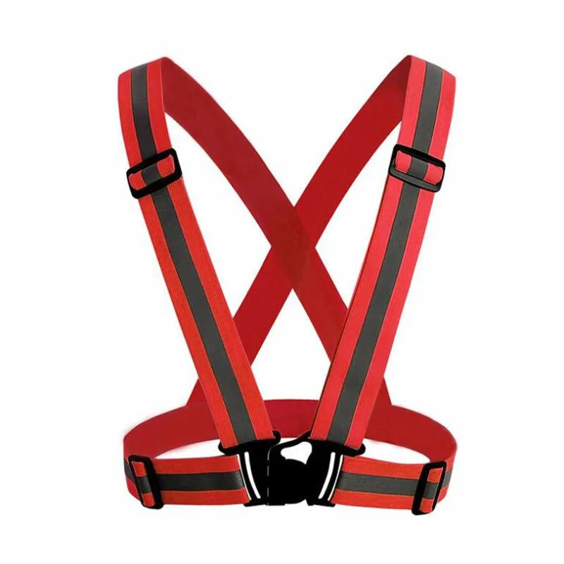 Reflective Safety Vest — Lightweight Hi-Vis for Running & Cycling