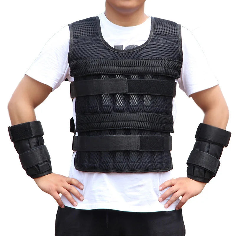 20kg Adjustable Weighted Vest — Running & Physical Training for Men & Women
