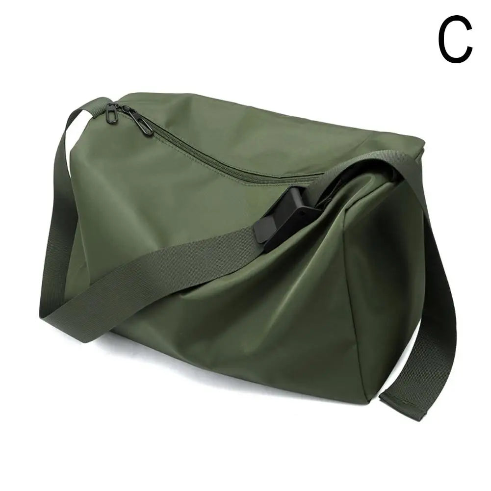 Waterproof Gym Bag — Large Capacity Nylon Sports Bag for Men & Women