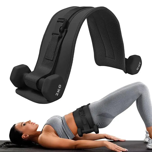 Adjustable Weighted Waist Belt — Home Gym & Hip Training