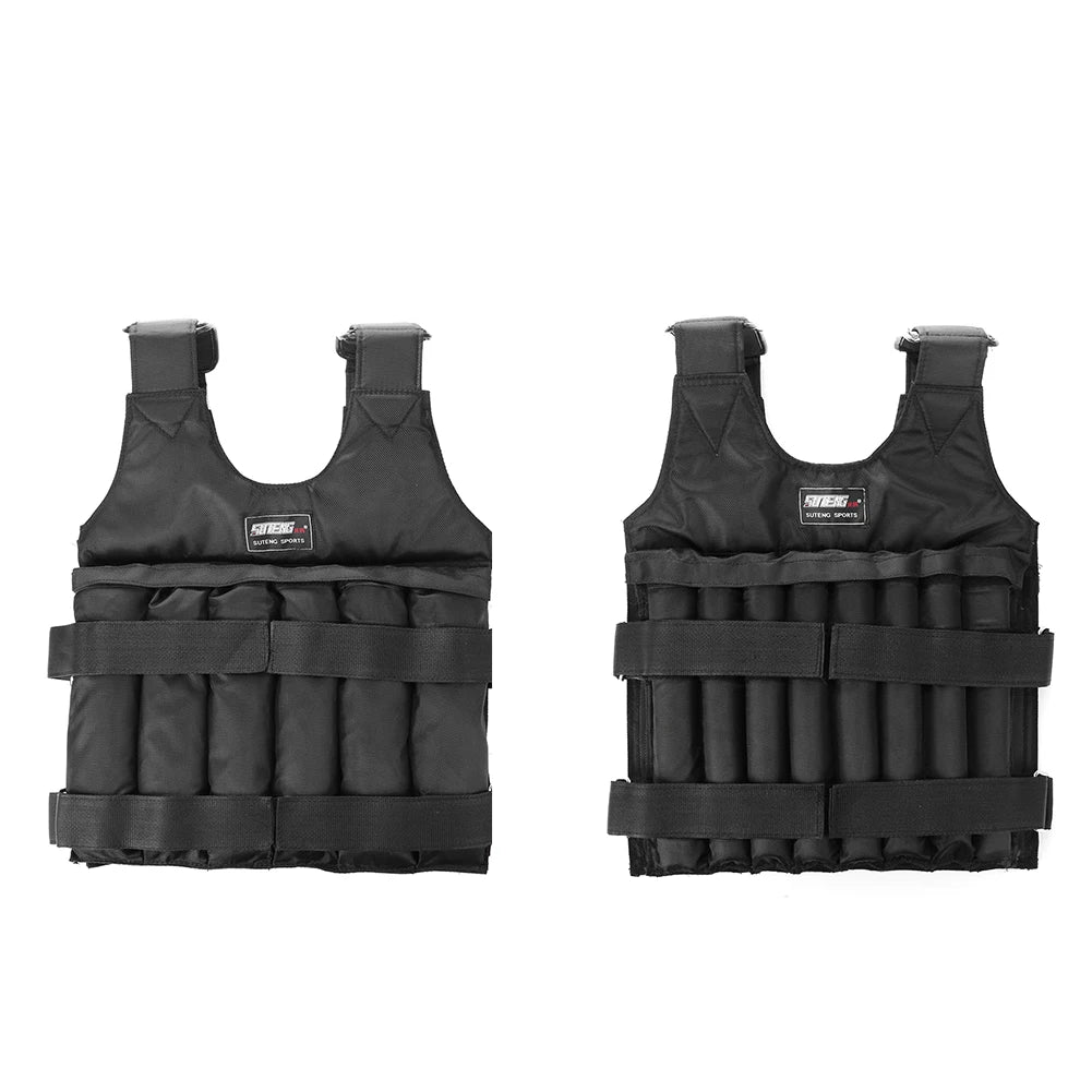 Gilet lesté réglable — Entraînement en résistance pour hommes et femmes