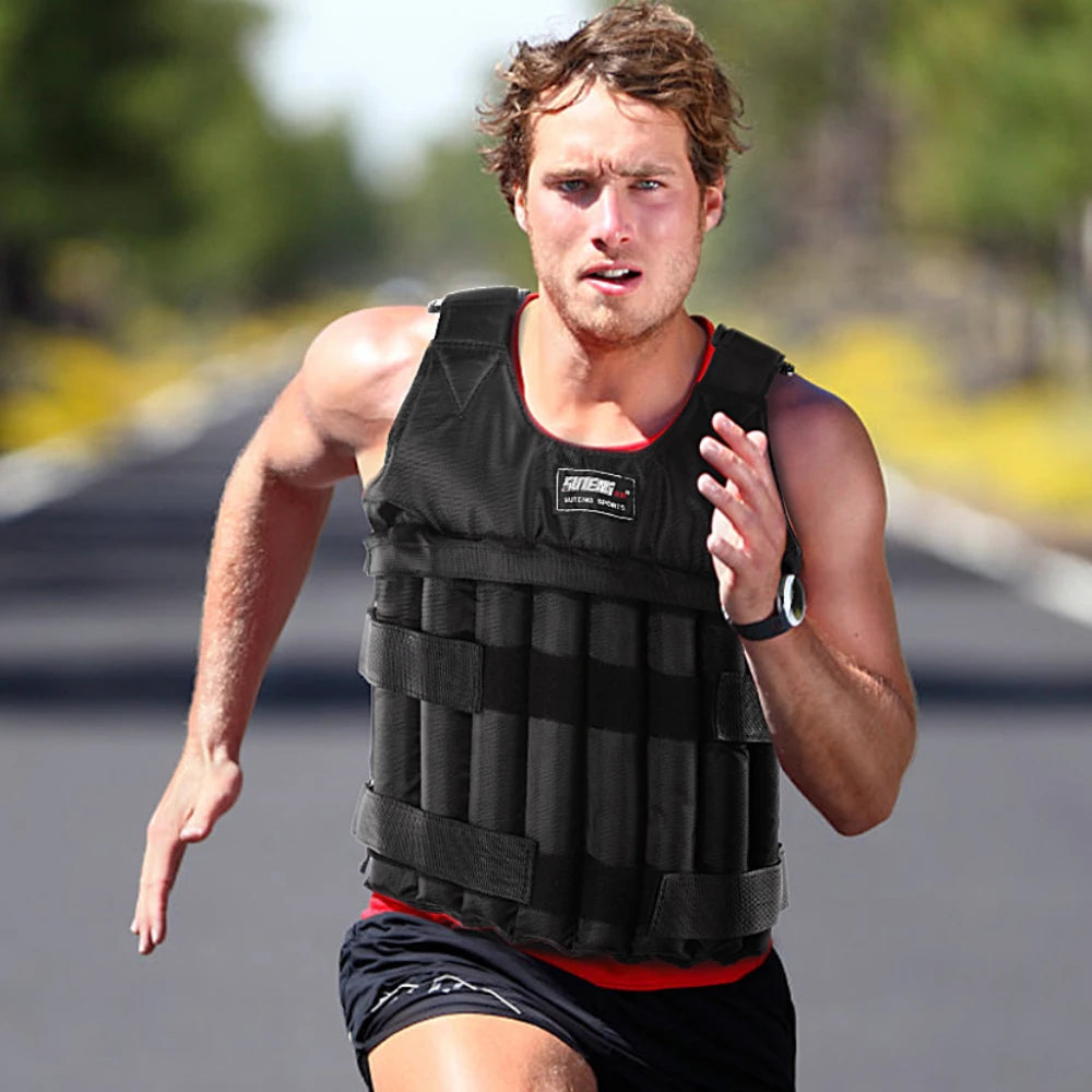 Adjustable Weighted Vest — Resistance Training for Men & Women