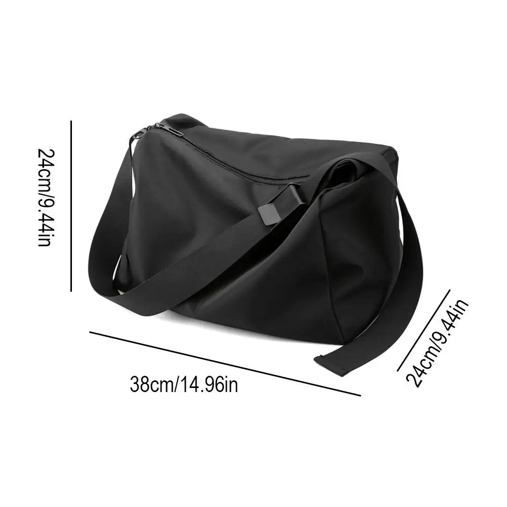 Waterproof Gym Bag — Large Capacity Nylon Sports Bag for Men & Women