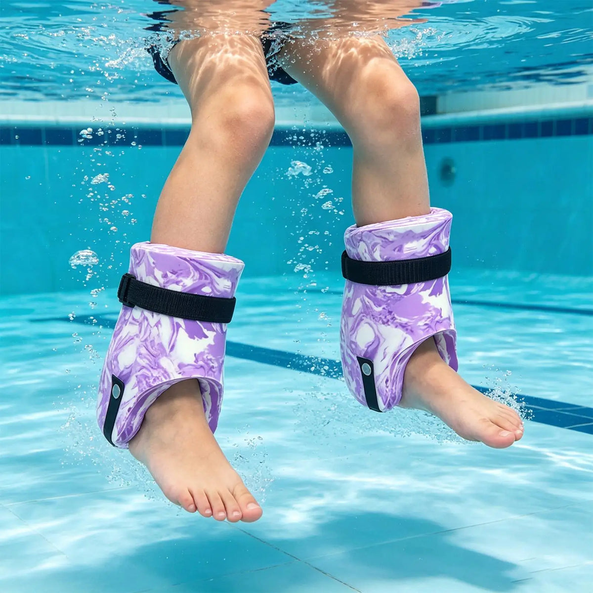 Water Ankle Weights — Pool & Aqua Aerobics Training (2 Pieces)