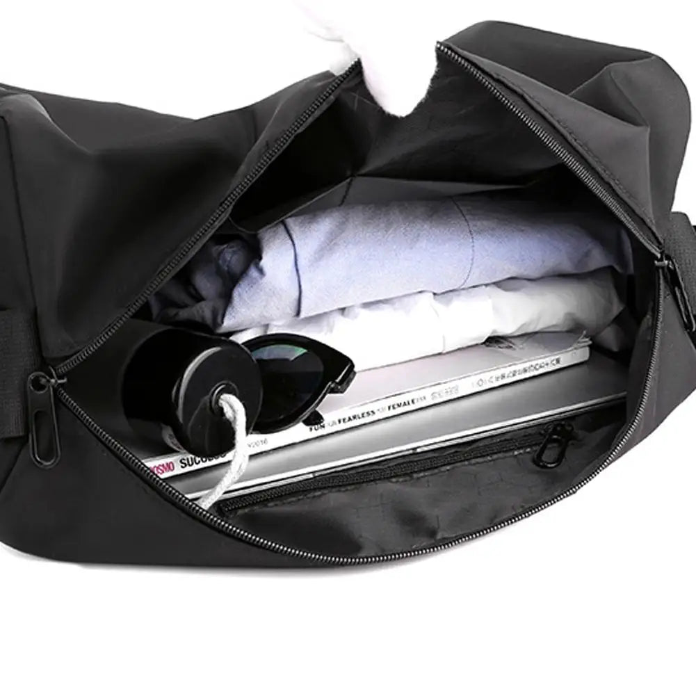 Waterproof Gym Bag — Large Capacity Nylon Sports Bag for Men & Women