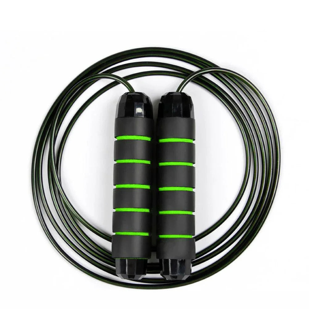 Corde à sauter lestée — Matériel cardio durable pour la maison