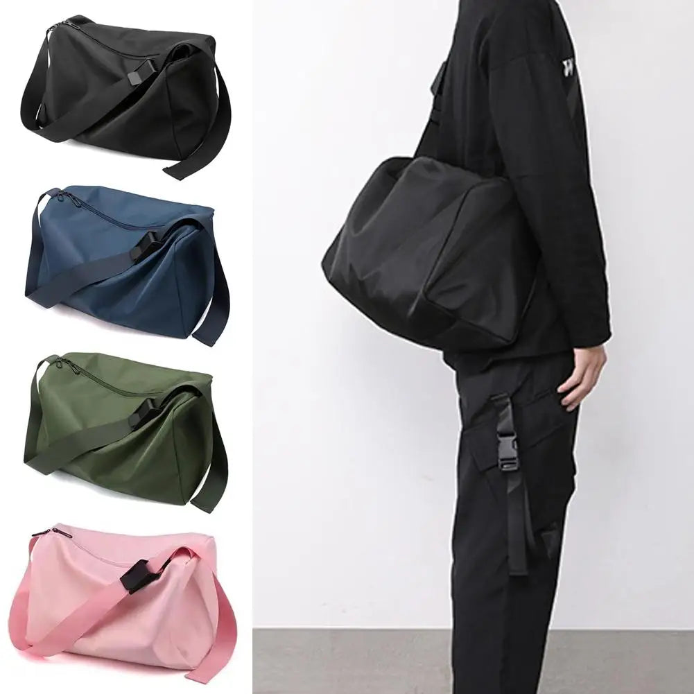 Waterproof Gym Bag — Large Capacity Nylon Sports Bag for Men & Women