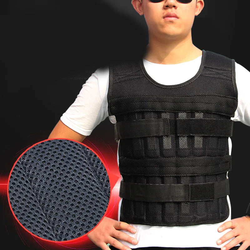 20kg Adjustable Weighted Vest — Running & Physical Training for Men & Women