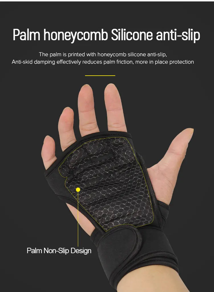 Training Sport Gloves — Weightlifting & Gym Hand Protector