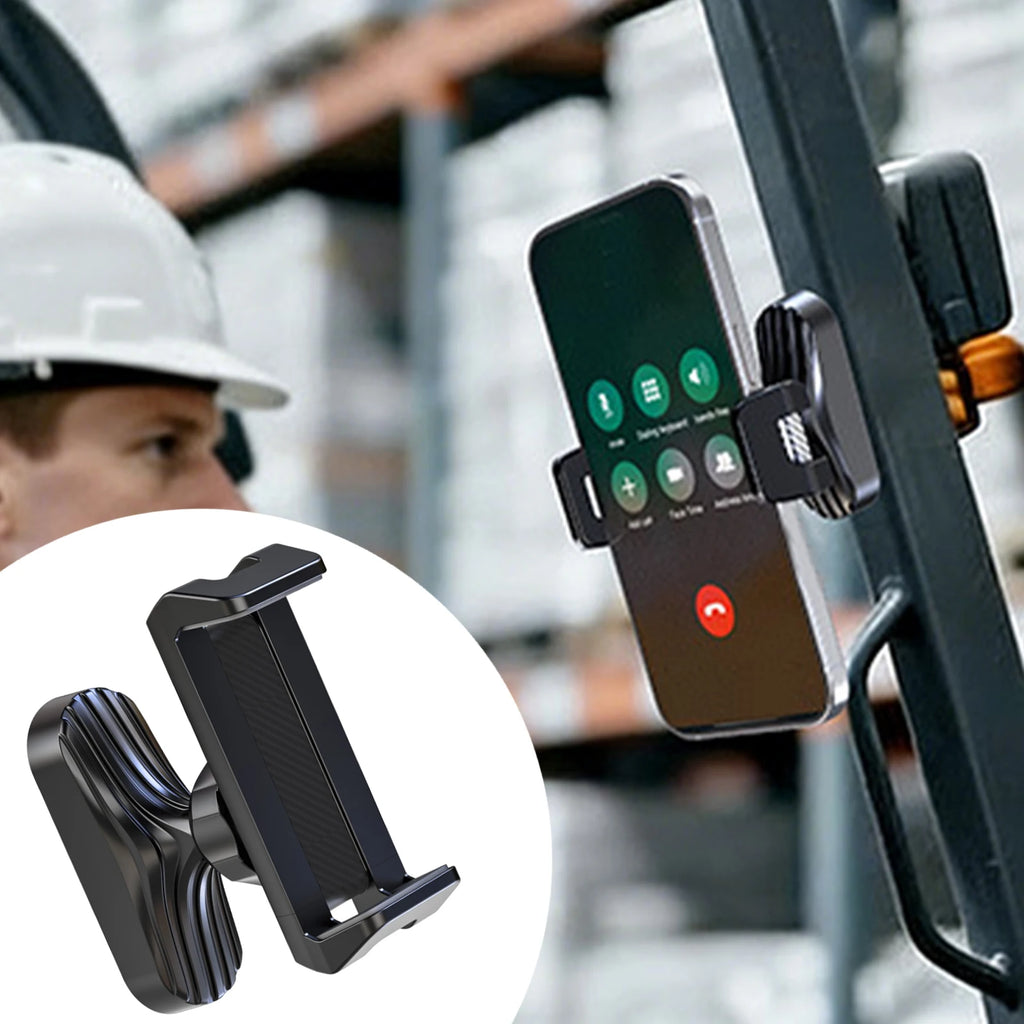 Magnetic Gym Phone Holder — 360° Adjustable for 4.7–7 Inch Phones