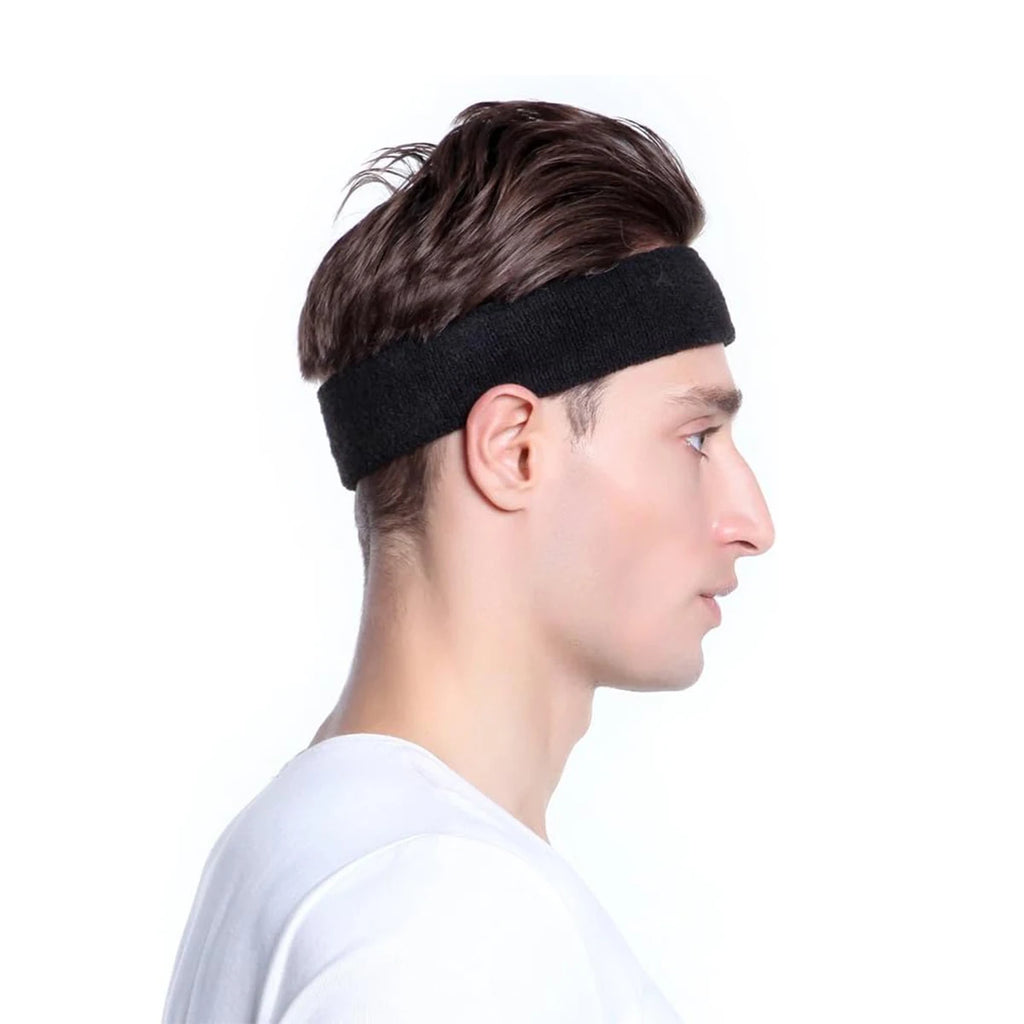 Sports Headbands 3-Pack – Moisture-Wicking Sweatband for Men & Women