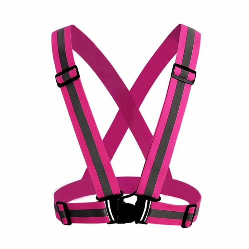 Reflective Safety Vest — Lightweight Hi-Vis for Running & Cycling