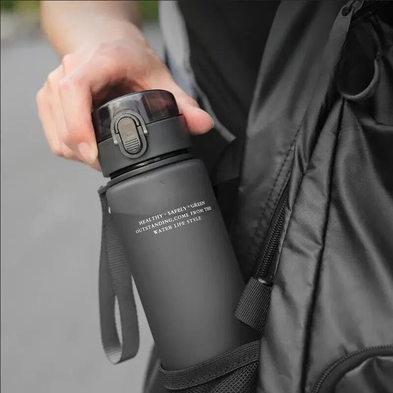 BPA-Free Sports Water Bottle — 400ml Leak-Proof for Gym & Outdoors
