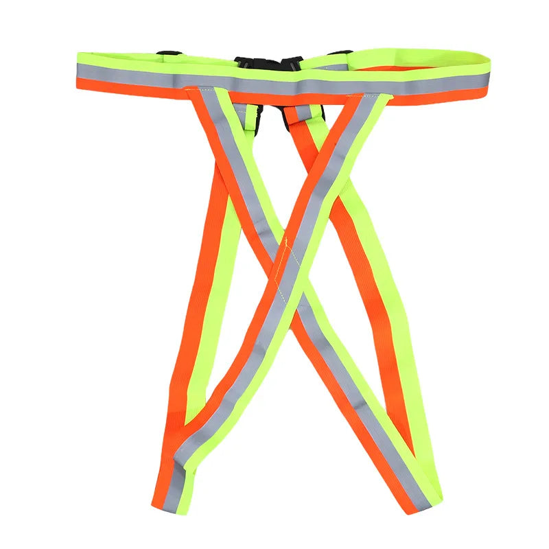 Reflective Safety Vest — Lightweight Hi-Vis for Running & Cycling