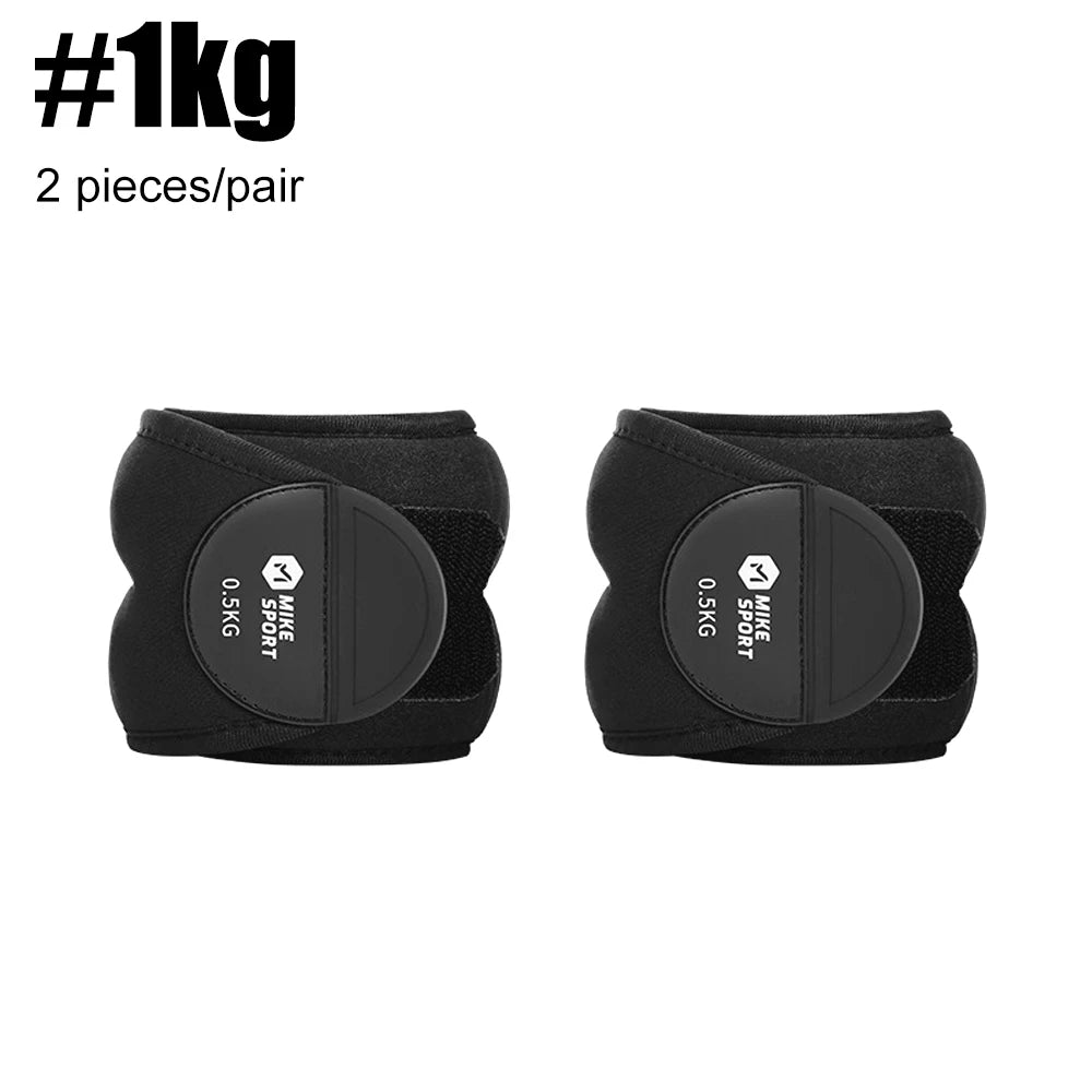 Ankle Weights Set — 1kg to 4kg Adjustable for Men & Women