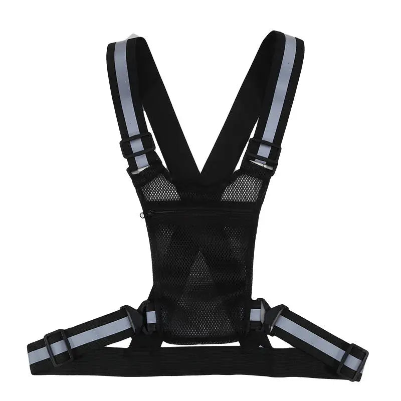 Reflective Safety Vest — Lightweight Hi-Vis for Running & Cycling