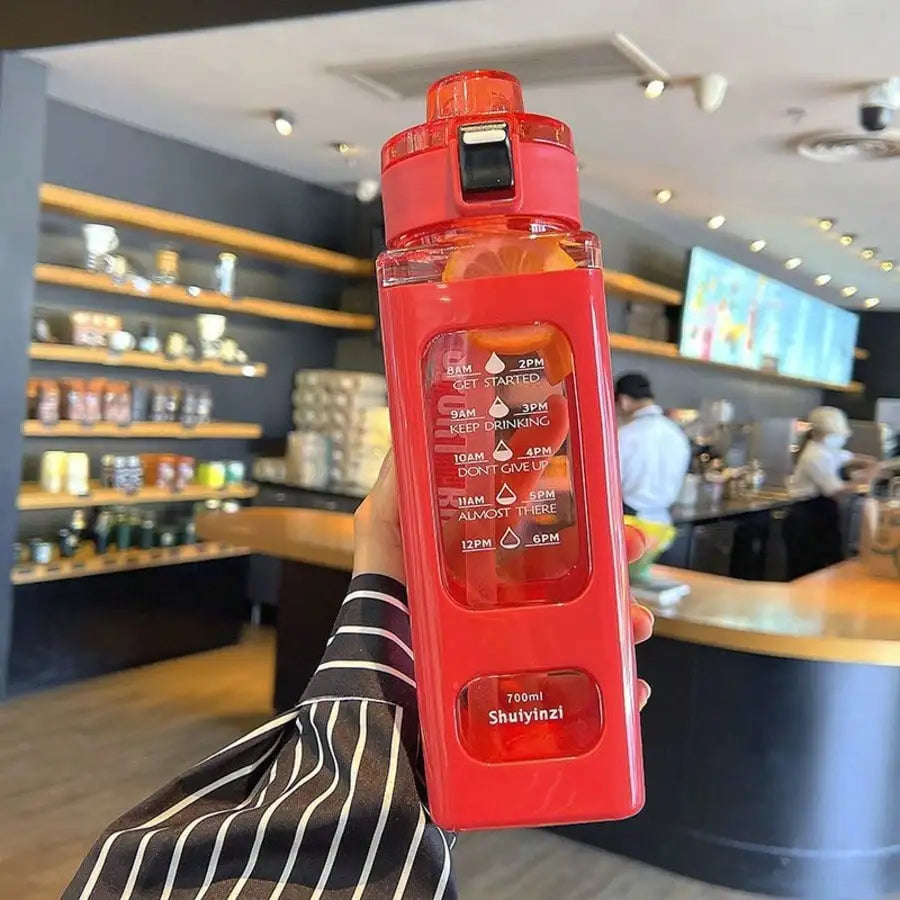 700ml Sports Water Bottle with Straw — Portable & Leak-Proof