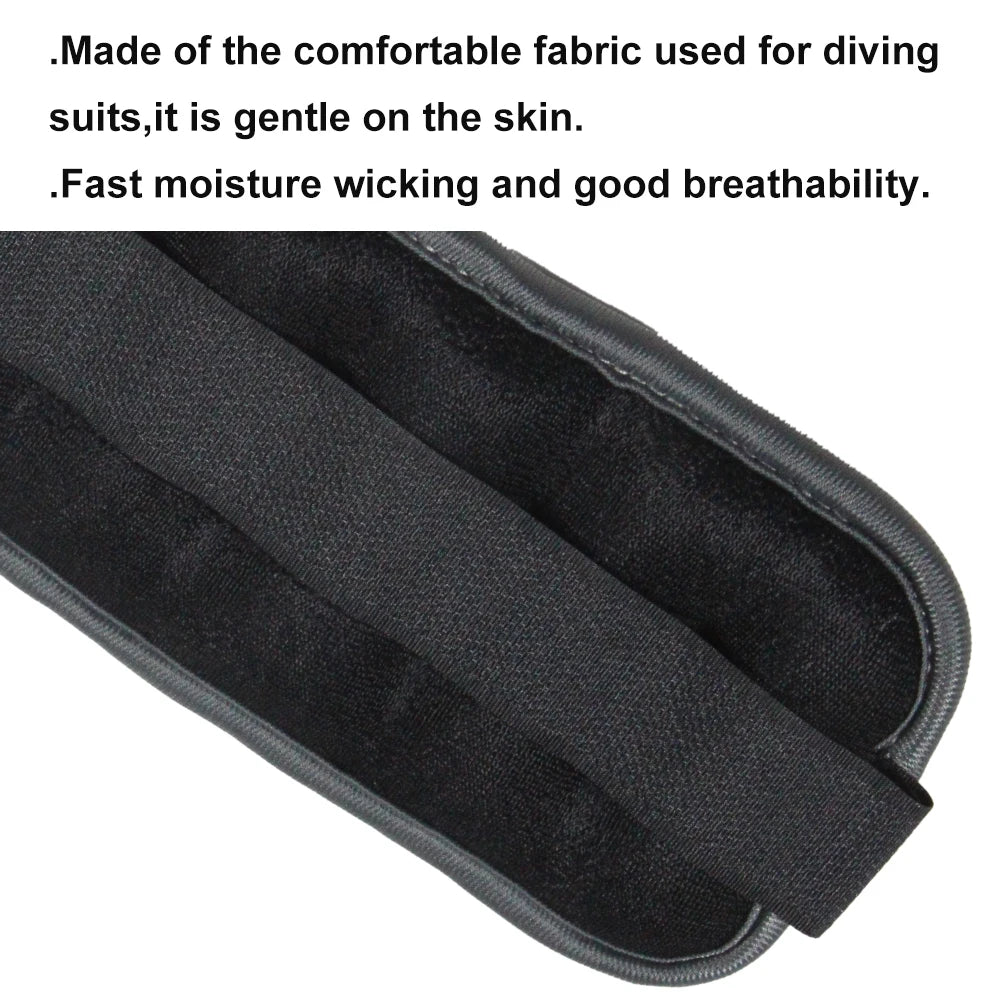 Ankle & Wrist Weights — Adjustable Strap for Running, Gym & Aerobics