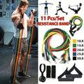 Resistance Bands Set — 11-Piece Portable Home Gym Kit