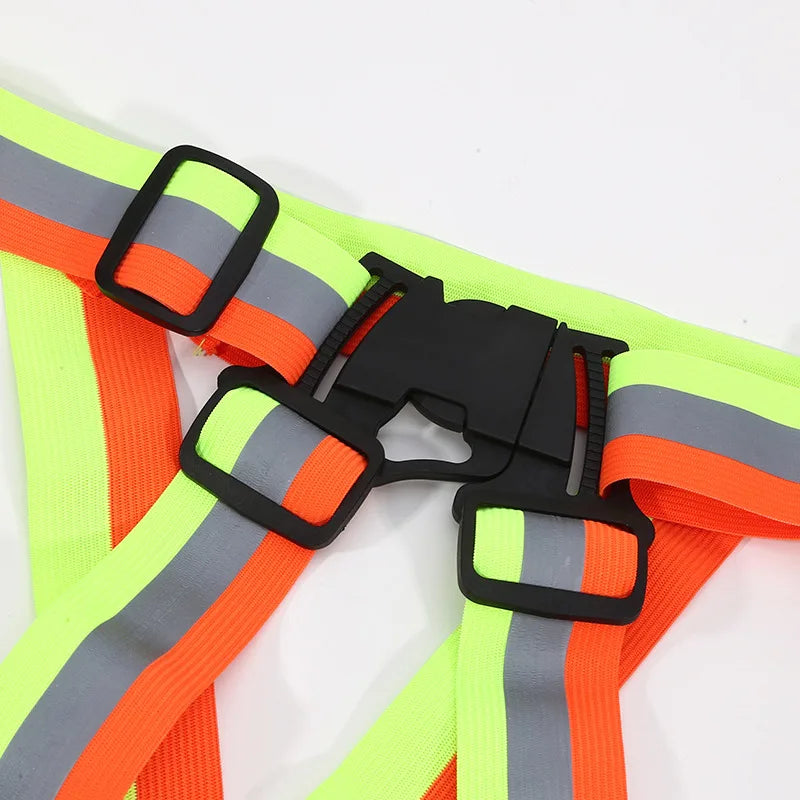 Reflective Safety Vest — Lightweight Hi-Vis for Running & Cycling