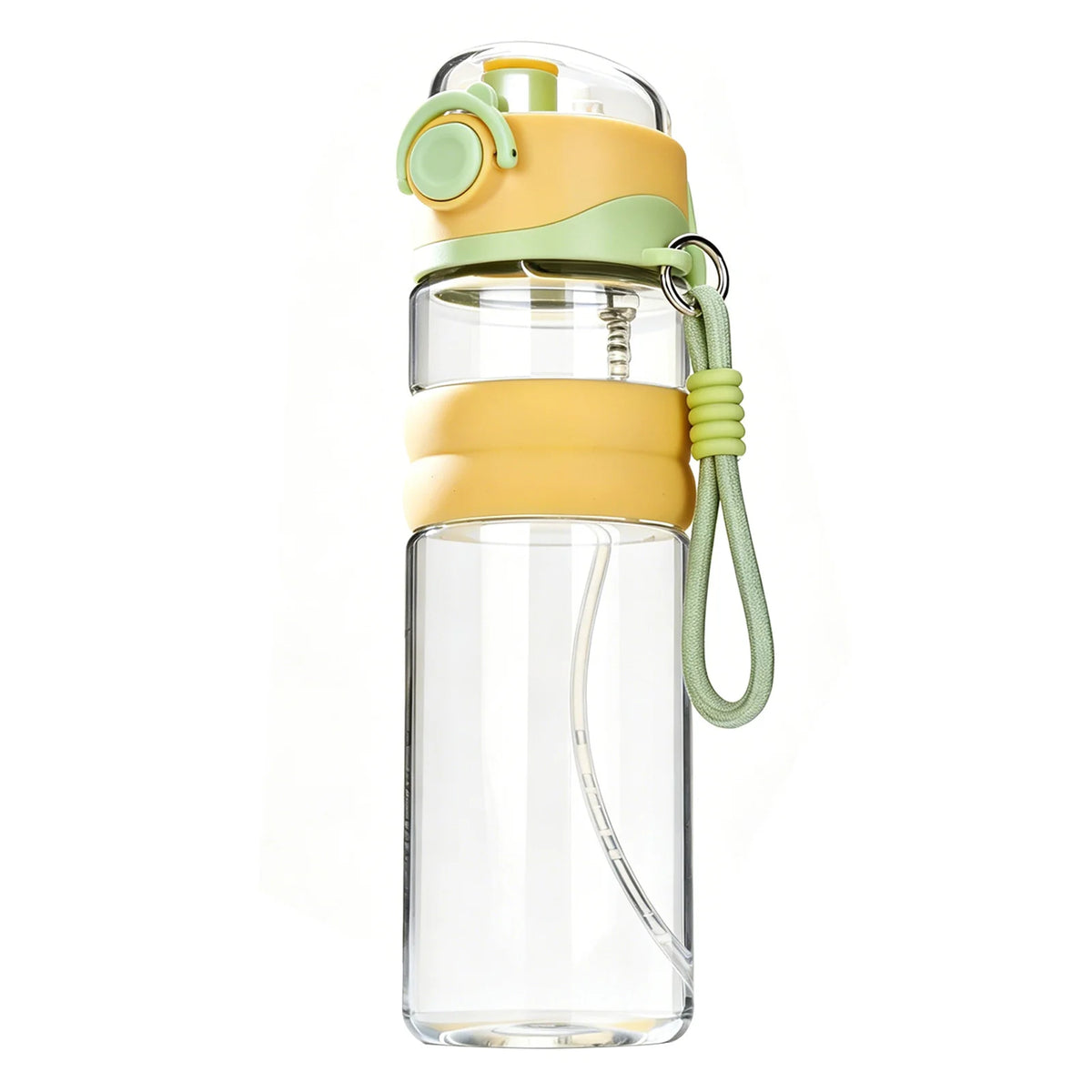 750ml Spray Sports Water Bottle — Straw & Direct Drink, BPA-Free