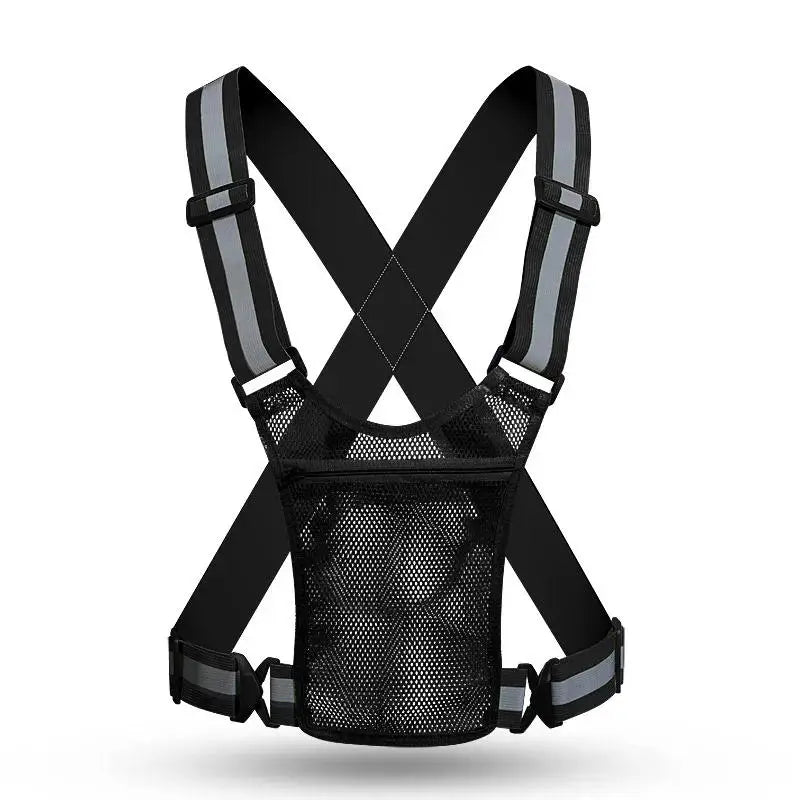 Reflective Safety Vest — Lightweight Hi-Vis for Running & Cycling