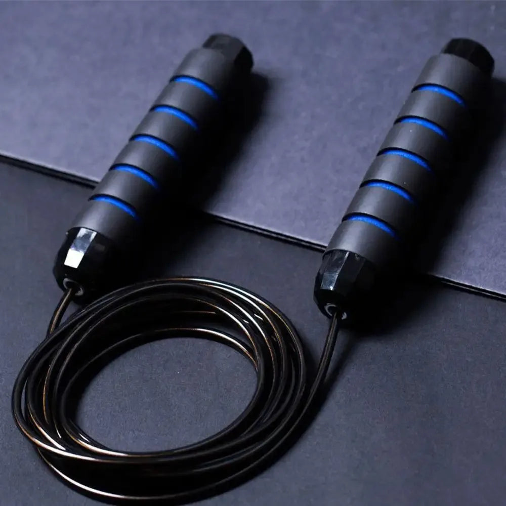 Weighted Skipping Rope — Durable Home Gym Cardio Equipment