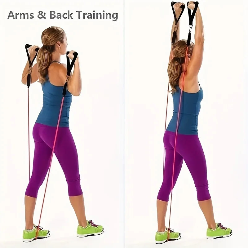 Resistance Bands Set — 11-Piece Portable Home Gym Kit