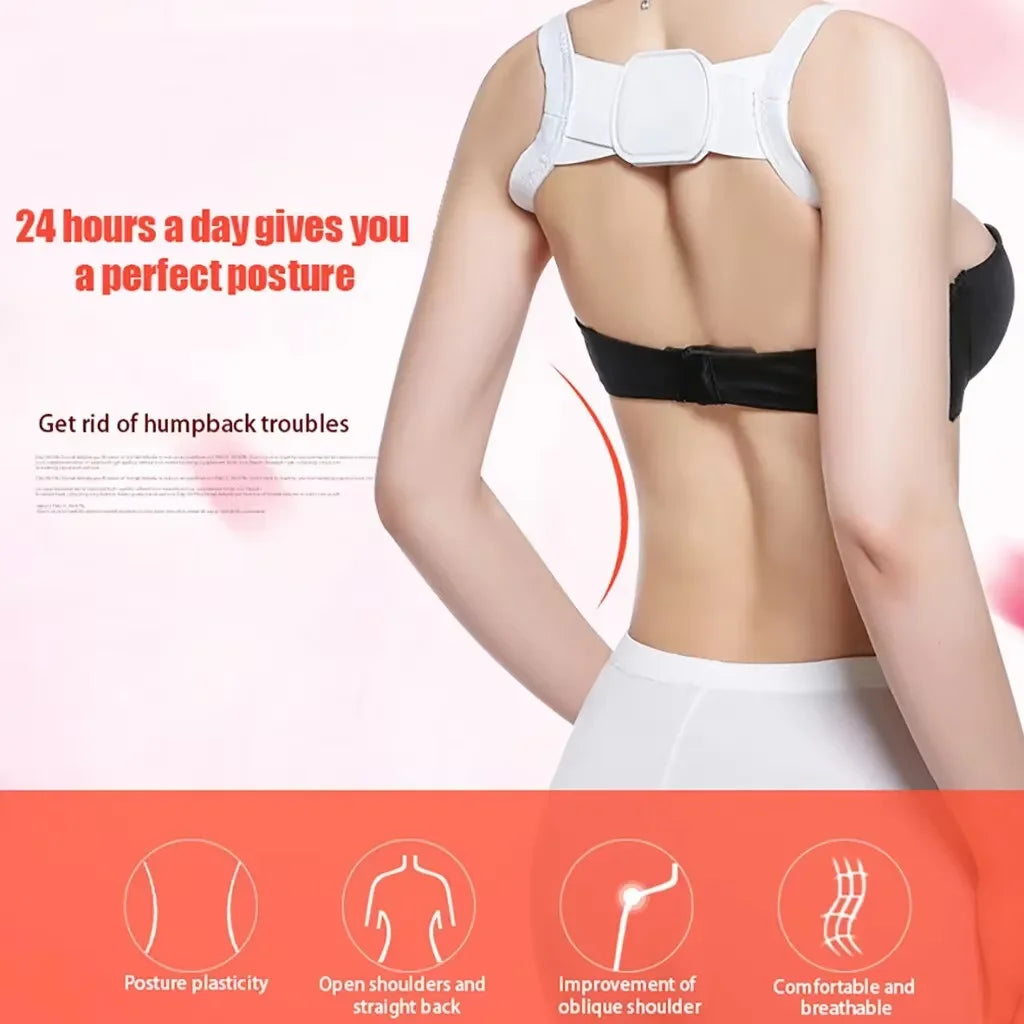 Invisible Posture Corrector — Lightweight Adjustable Back Brace for Men & Women