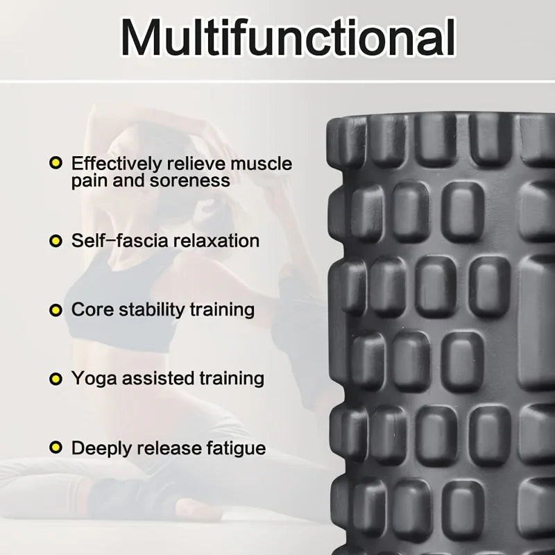 EVA Foam Roller — Muscle Recovery for Yoga, Pilates & Back Pain