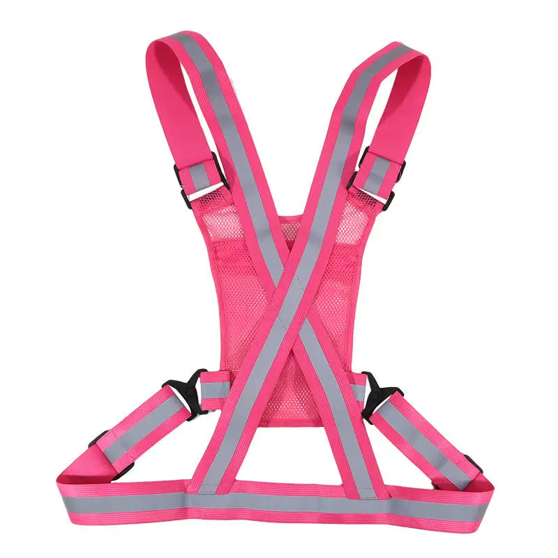 Reflective Safety Vest — Lightweight Hi-Vis for Running & Cycling