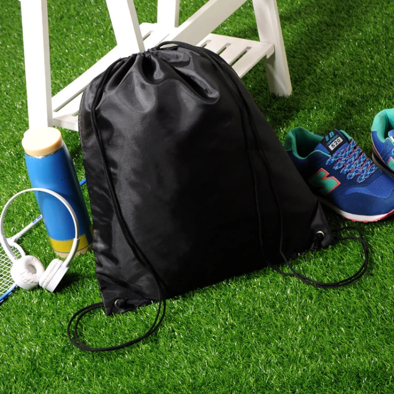 Waterproof Drawstring Gym Sack — Lightweight Sports Bag for Training & Travel