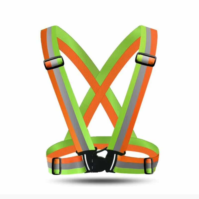 Reflective Safety Vest — Lightweight Hi-Vis for Running & Cycling