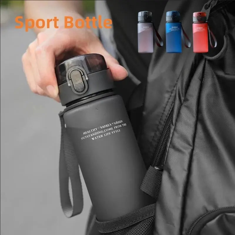 BPA-Free Sports Water Bottle — 400ml Leak-Proof for Gym & Outdoors