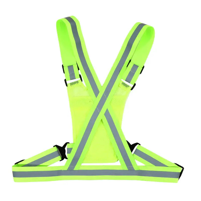 Reflective Safety Vest — Lightweight Hi-Vis for Running & Cycling